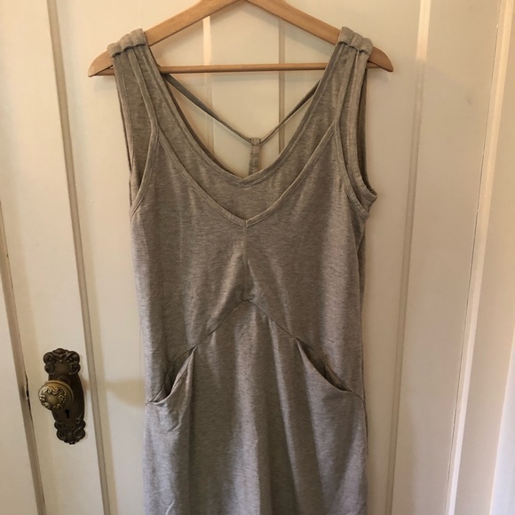 Indygena brand unique strap of grey dress. - Picture 1 of 3